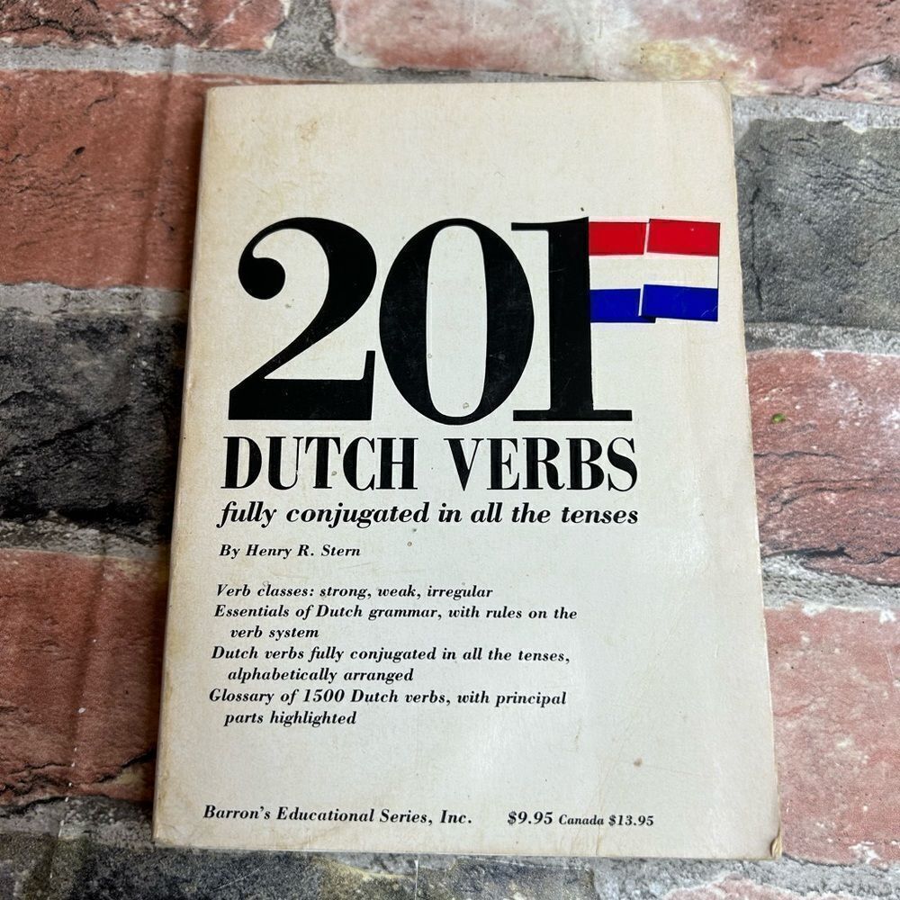 5 for $25🔥201 Dutch Verbs Fully Conjugated (201 Verbs Series)